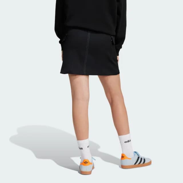 【adidas 愛迪達】運動短裙 童裝 - Originals JC7317