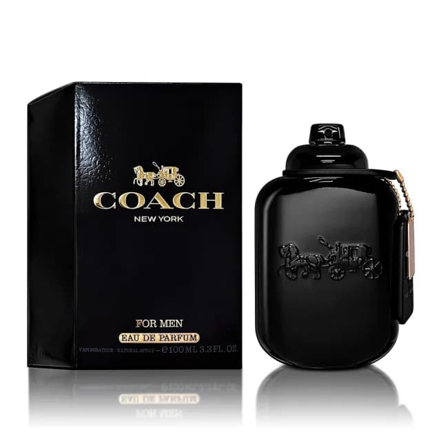 【COACH】時尚曜黑男性淡香精 100ML(專櫃公司貨)
