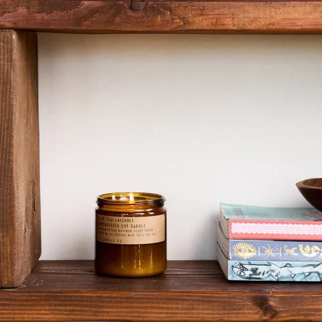 【P.F. CANDLE CO.】美國經典手工香氛蠟燭7.2oz－南加薰衣草(No. 35 OJAI LAVENDER / 204g)