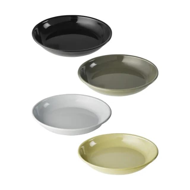 【仙德曼 SADOMAIN】（2入組）戶外露營用品-露營琺瑯盤23cm(露營/餐具/琺瑯/盤/戶外)