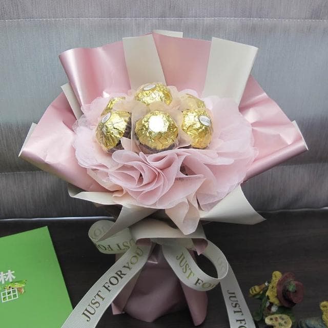 【花享手作】金莎花束(重要節日/情人節/告白禮物/畢業季/永生花/花禮)