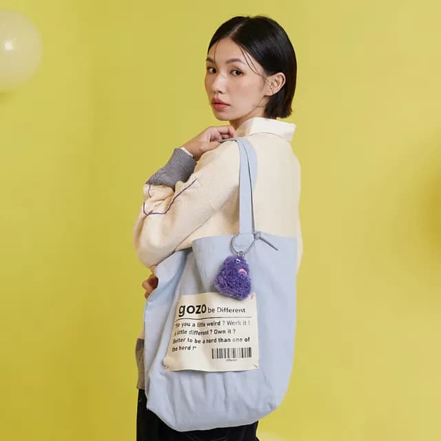 【gozo】☆禮物/送禮☆Ada unhappy紫心情絨毛吊飾(紫色)