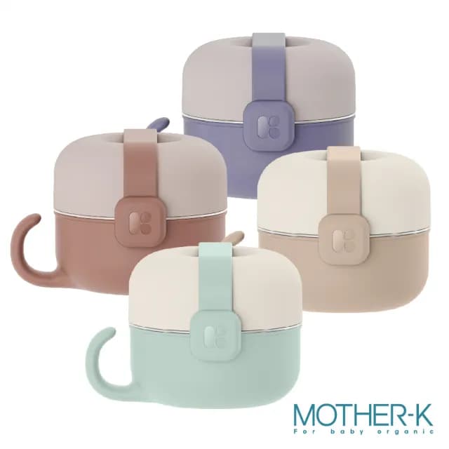 【MOTHER-K】Hug 外出豪華不鏽鋼餐具多件組(餐碗/杯子/湯匙/叉子/湯碗/水果盒)