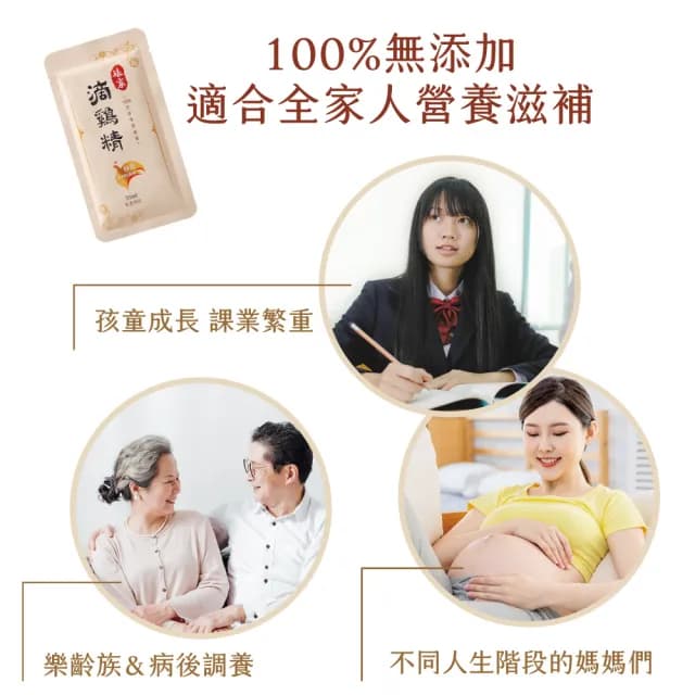 【娘家官方直營】常溫滴雞精 12入組50ml/入_四寶媽女神白家綺推薦(送禮首選/禮盒)