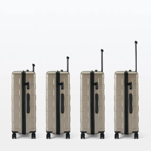 【MUJI 無印良品】四輪硬殼止滑拉桿箱75L(共3色)