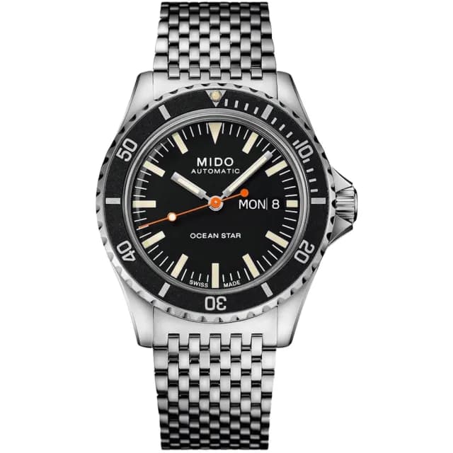 【MIDO 美度】官方授權 Ocean Star Tribute 海洋之星 特別版機械錶-40.5mm 情人節禮物(M0268301105100)