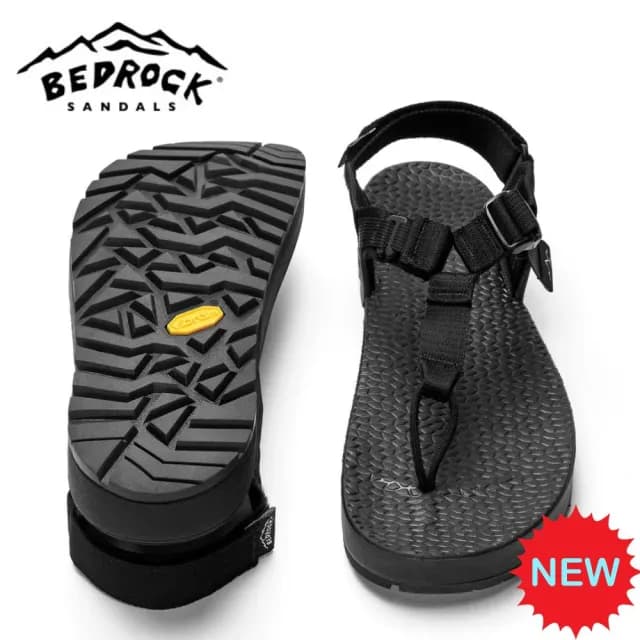 【Bedrock】父親節禮物 ☆全新升級☆Cairn Evo C 戶外運動涼鞋 中性款 黑色(輕度徒步旅行 城市漫步 步道)