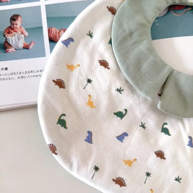 【Lianne baby】恐龍島嬰兒禮物四季薄被圍兜彌月禮(滿月禮 收涎禮物 週歲禮 彌月禮盒)