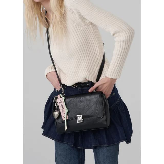 【ROBINMAY】Miracle肩背包(雙11/壓扣封口)