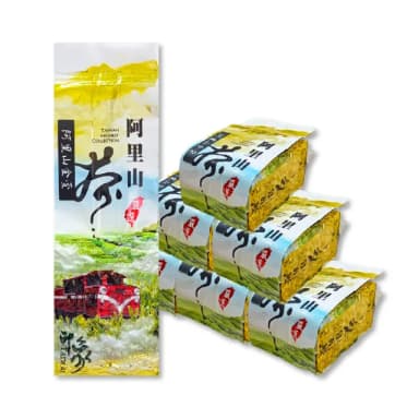 【名池茶業】阿里山首採春茶花奶香高山金萱烏龍150gx4包(共1斤；春茶精選)