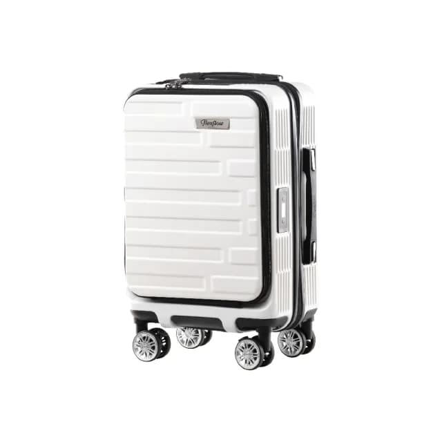 【Flexflow】羅納系列19吋-極地白(官方直營 Flexflow智能測重行李箱)