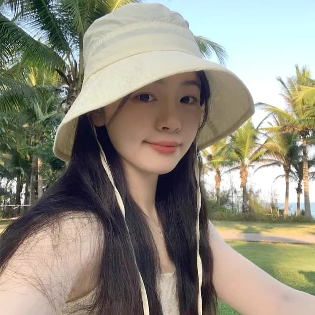 【LEEHER】父親節禮物 遮陽帽/防曬帽/大帽簷/日系/綁帶漁夫帽/戶外帽/透氣/平頂/圓帽/女生帽子/漁夫帽/帽子