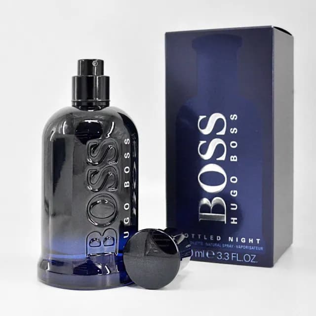 【HUGO BOSS】自信之夜男性淡香水 200ml(Bottled Night 平行輸入)