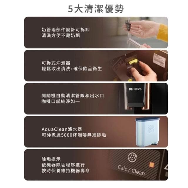 【Philips 飛利浦】全自動義式咖啡機 EP2220