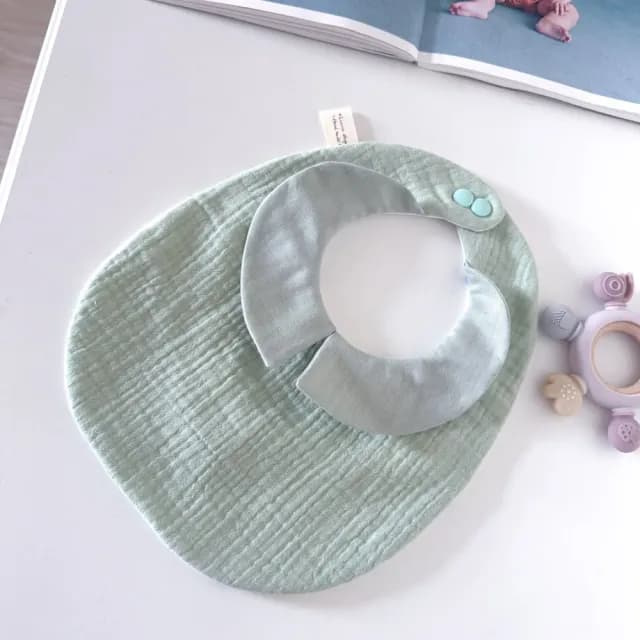 【Lianne baby】兩入組 台灣手工製高質感圍兜彌月禮盒組(寶寶禮物 新生兒 嬰兒禮物)