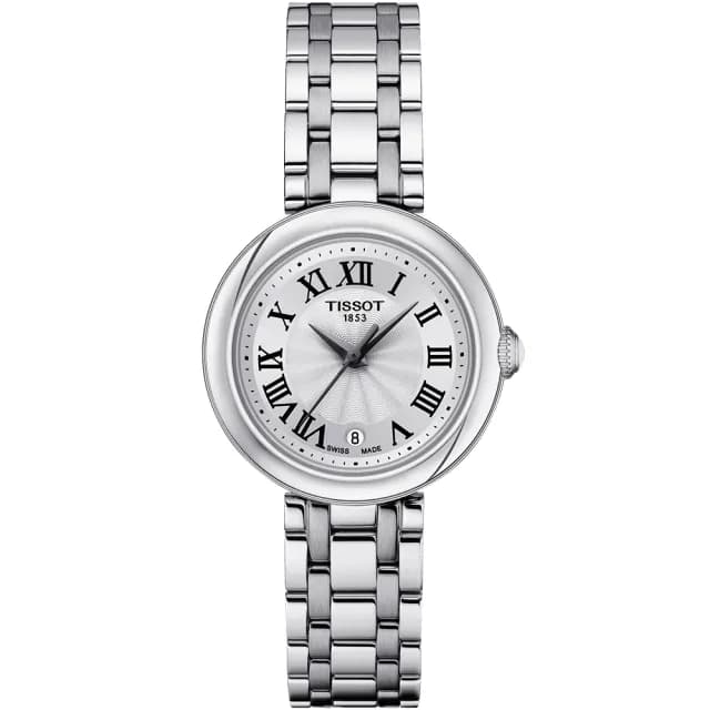 【TISSOT 天梭 官方授權】BELLISSIMA 羅馬石英女錶 手錶 送禮 推薦(T1260101101300)