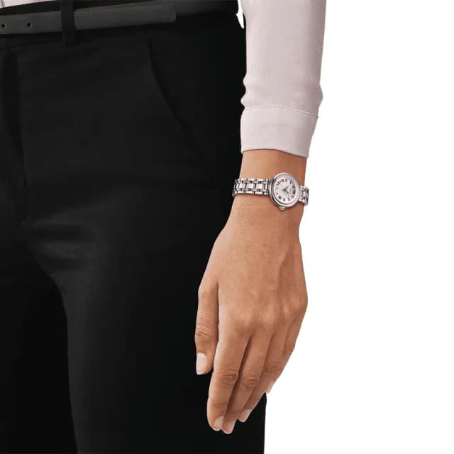 【TISSOT 天梭 官方授權】BELLISSIMA 羅馬石英女錶 手錶 送禮 推薦(T1260101101300)