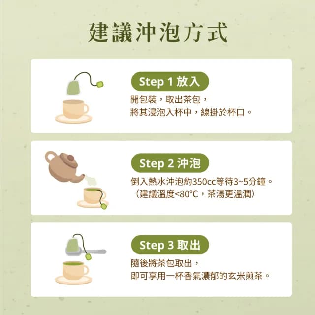 【MOS摩斯漢堡】日式 玄米煎茶包 全新升級版(30包入/ 茶包 玄米 綠茶 日本 煎茶 油切)