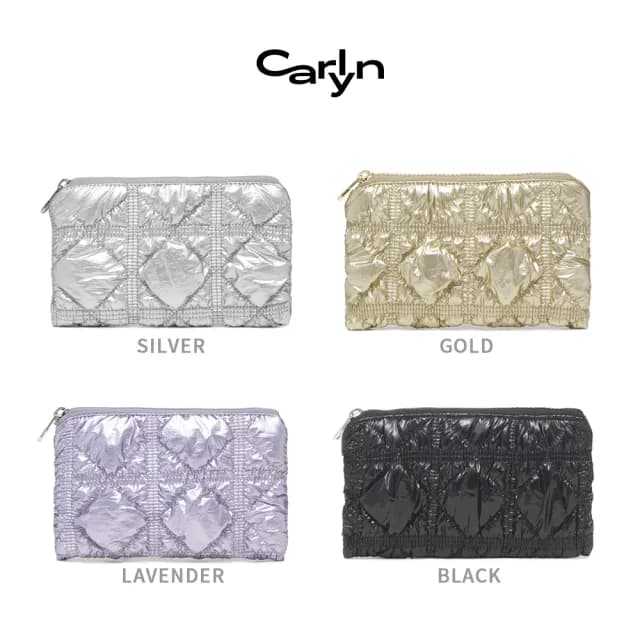 【Carlyn】POING 韓國雲朵金屬感零錢包｜W73104010(4色任選)