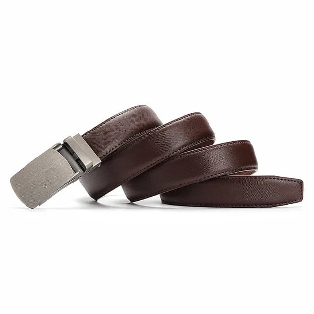 【KT DADA】父親節禮物 黑色腰帶 商務人士必備 自動皮帶 牛皮帶 男士皮帶 腰帶 牛皮 真皮皮帶 精品皮帶 男 