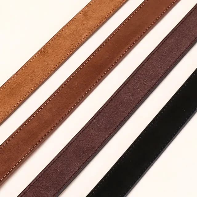 【KT DADA】情人節禮物 真皮皮帶 牛皮腰帶 黑色皮帶 皮帶 磨砂真皮腰帶 復古皮帶 腰帶 細腰帶 方頭皮帶
