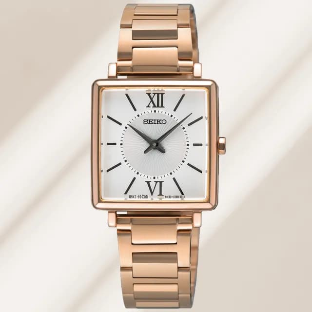 【SEIKO 精工】CS系列 簡約時尚腕錶 七夕 情人節 送禮 推薦(SWR112P1/4N30-00N0K)