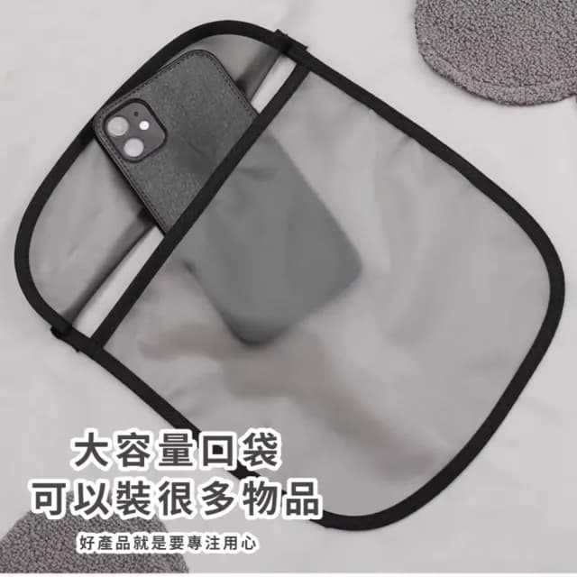 【廚房寶物】簡約萬用透明TPU家用背帶圍裙(附防水袖套 可擦手 防油 工作圍裙 交換禮物 成人)