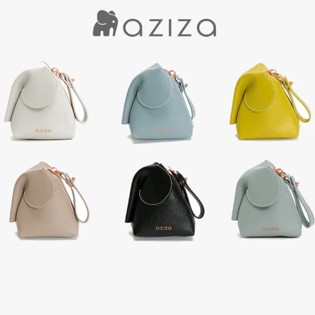【aziza】立體小象手工吊掛零錢包(多色/2025新色上市)