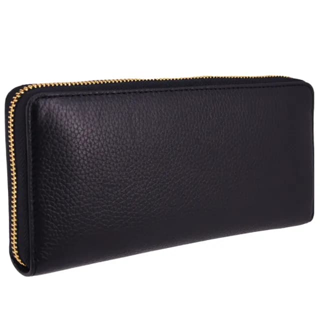 【Michael Kors】JET SET TRAVEL系列 金字LOGO 16卡 多功能 卡王 手鍊 拉鍊 大長夾(多色任選)