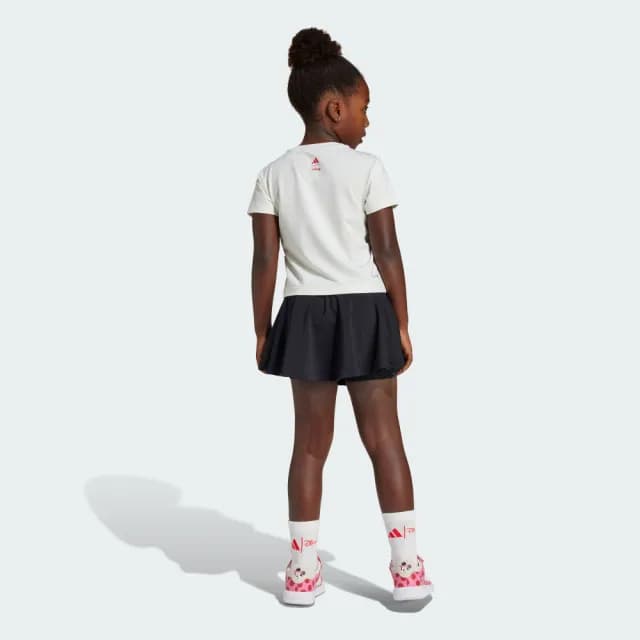 【adidas 愛迪達】DISNEY 米奇 運動套裝 涼感 童裝 JF3622