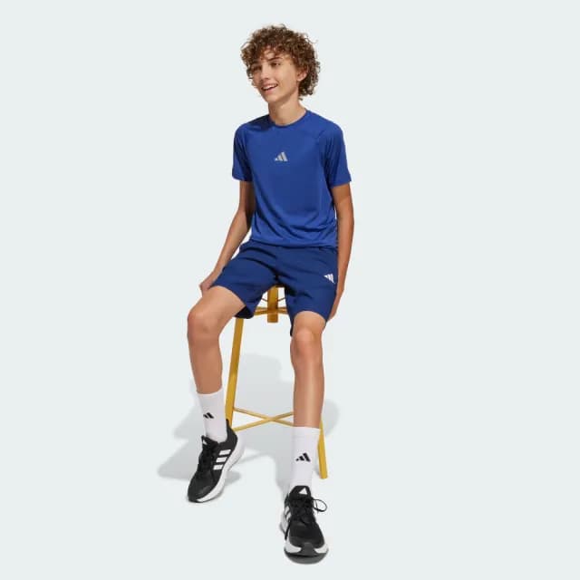 【adidas 愛迪達】ALL SPORTS FAVORITE 運動短褲 涼感 童裝 JJ5051