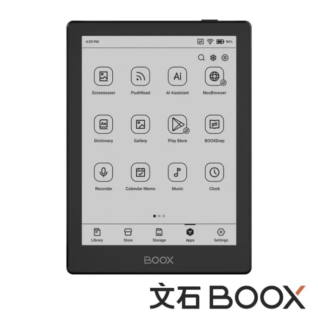【BOOX 文石】Go 6 吋電子閱讀器(黑色)