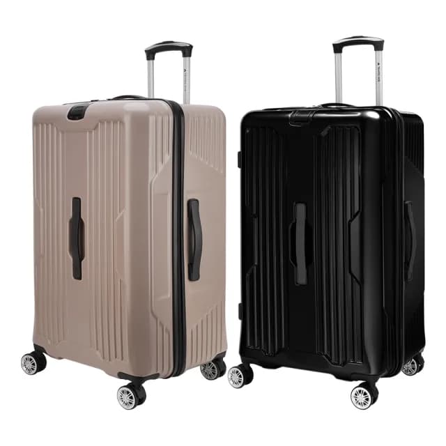 【TRAVEL FOX 旅狐】29吋尊爵大容量胖胖拉鍊行李箱