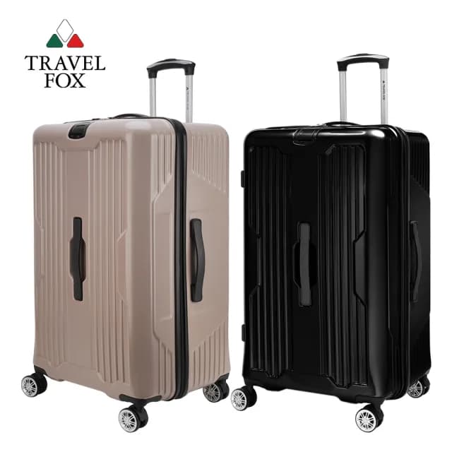 【TRAVEL FOX 旅狐】29吋尊爵大容量胖胖拉鍊行李箱