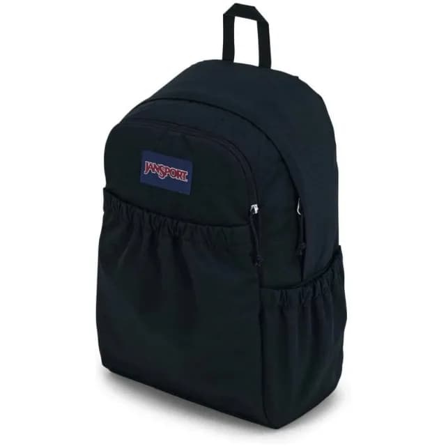 【JANSPORT】情人節禮物 SLOUCH PACK 垂型機能背包 經典黑(JS0A85NV008)