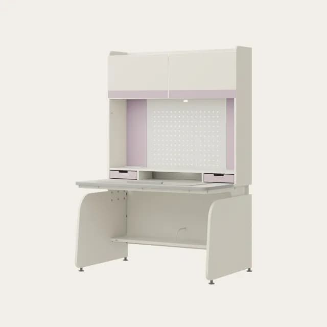 【iloom 怡倫家居】LINKI PLUS 1200型 4層智能型書桌組 螢幕架款(含門板+LED 4色)