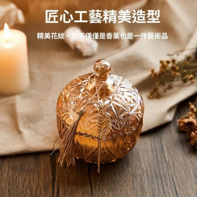 【TWBUY 台灣好購】皂花香薰蠟燭玻璃杯禮盒 香氛禮盒 精油蠟燭(居家香氛 皂花裝飾)