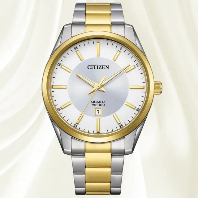 【CITIZEN 星辰】GENTS系列 經典簡約 石英腕錶 父親節 禮物  送禮 推薦(BI1036-57A)