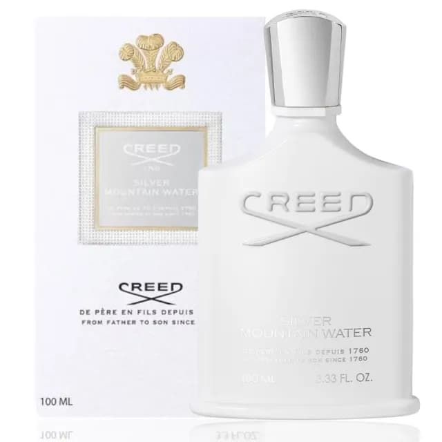 【CREED】銀色山泉淡香精 100ml(國際航空版)