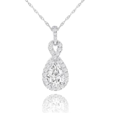 【AURORA 歐羅拉】GIA 50分 水滴形鑽石  D color  SI2  天然鑽石 鑽墜 項鍊 淚光之心
