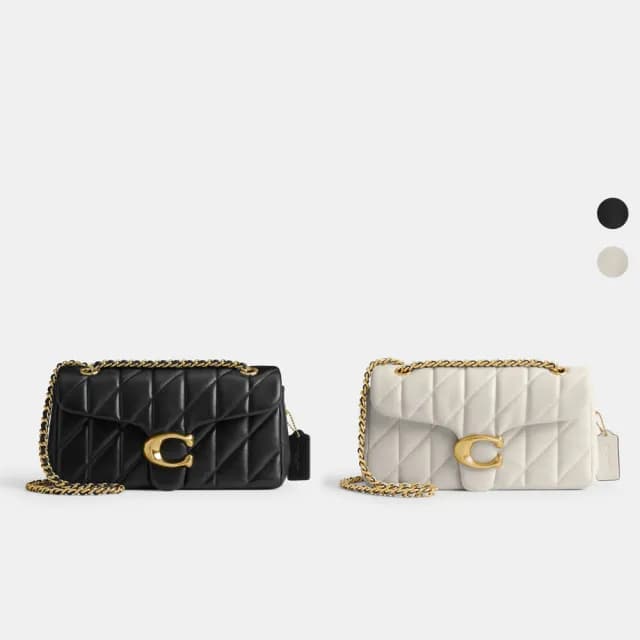 【COACH】蔻馳官方直營 TABBY 26 絎縫單肩手袋-多色可選(CP150/CR704)