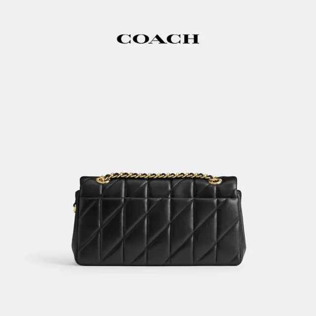 【COACH】蔻馳官方直營 TABBY 26 絎縫單肩手袋-多色可選(CP150/CR704)