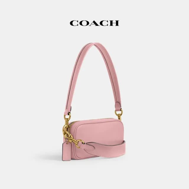 【COACH】蔻馳官方直營 AVERY單肩手袋-B4/柔粉色(CR095)