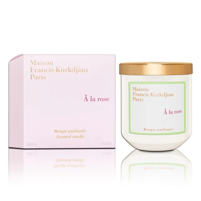 【Maison Francis Kurkdjian】MFK A la Rose 愛戀玫瑰香氛蠟燭 280g(平行輸入)