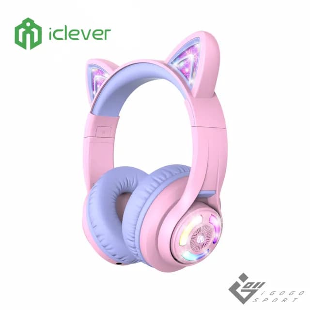 【iClever】BTH13 炫光無線兒童耳機