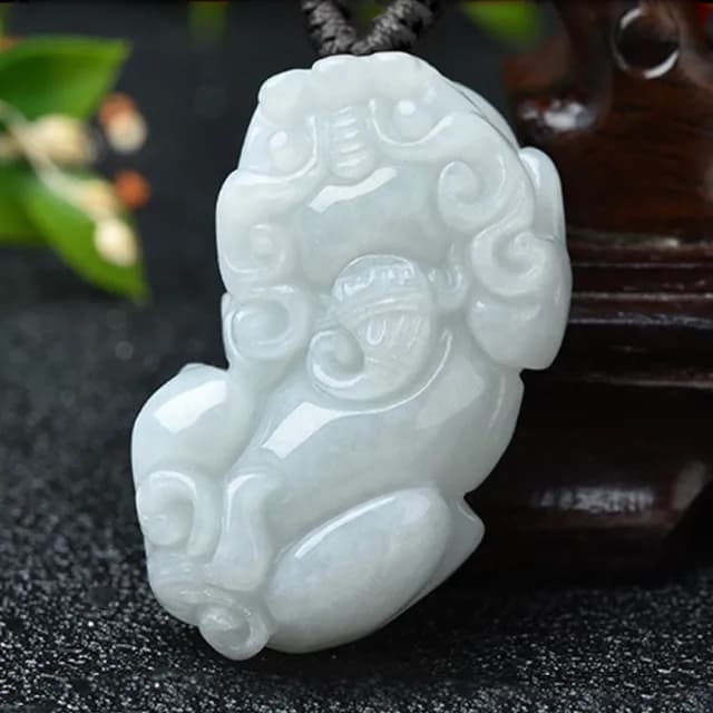 【LEEHER】玉石項鍊/翡翠/護身符/如意/貔貅/招財項鍊/保平安/男女同款/送媽媽/項鍊/吊飾/玉珮/吊墜