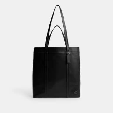 【COACH】蔻馳官方直營 HALL 33號托特手袋-黑色(CO840)