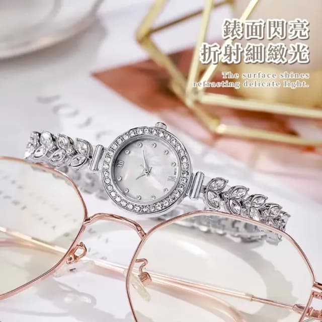 【氣質升級】高雅輕奢人魚之淚女手腕錶(石英錶 飾品 手鍊 手錶 女士 上班族 穿搭配件)