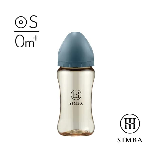 【Simba 小獅王辛巴官方直營】蘊蜜鉑金PPSU寬口防脹氣奶瓶270ml(新生適用)