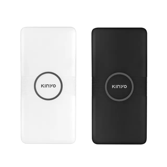 【KINYO】福利品 15000mAh 5W 雙孔輸出 無線充電行動電源(無線)